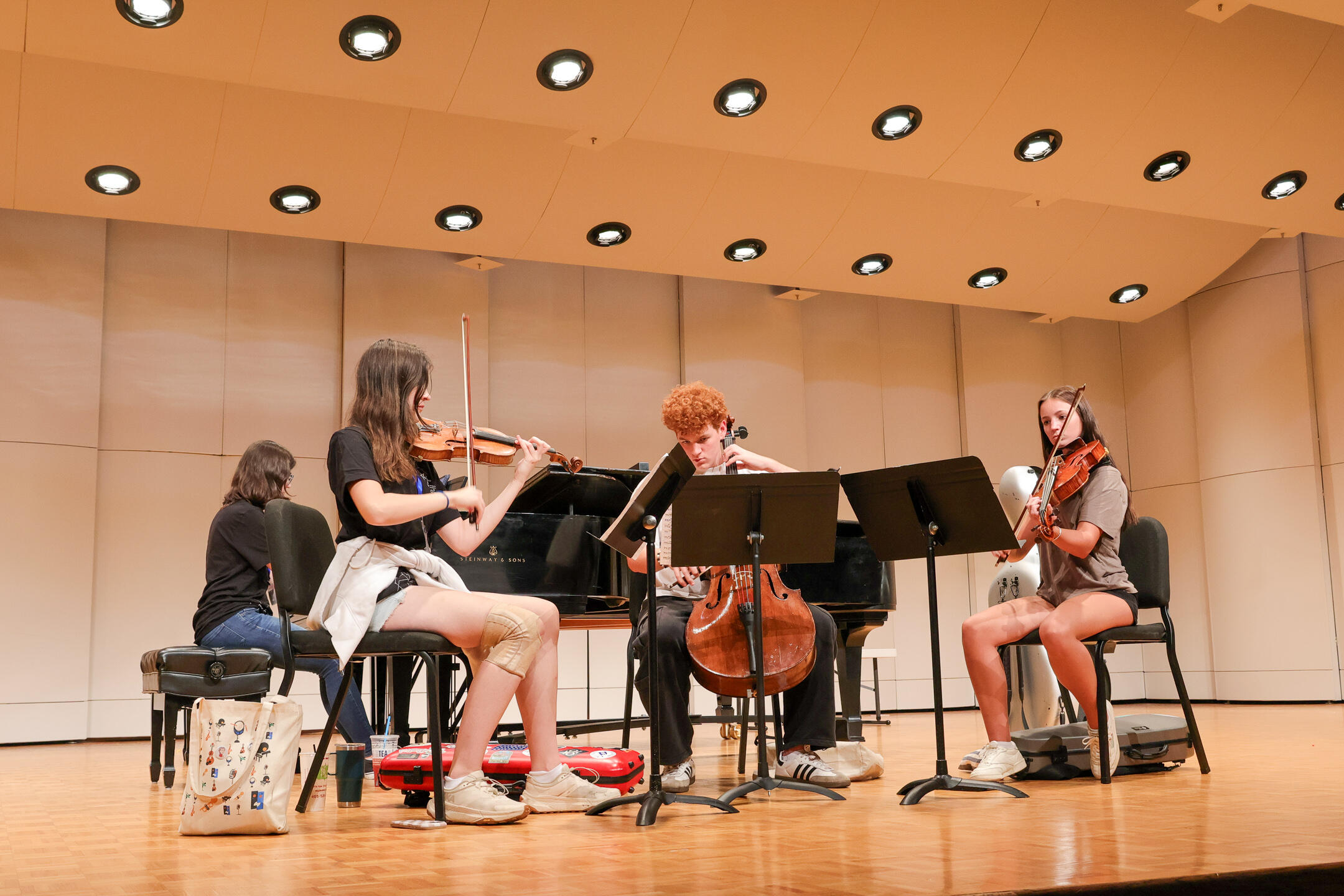 Chamber Ensemble Rehearsal