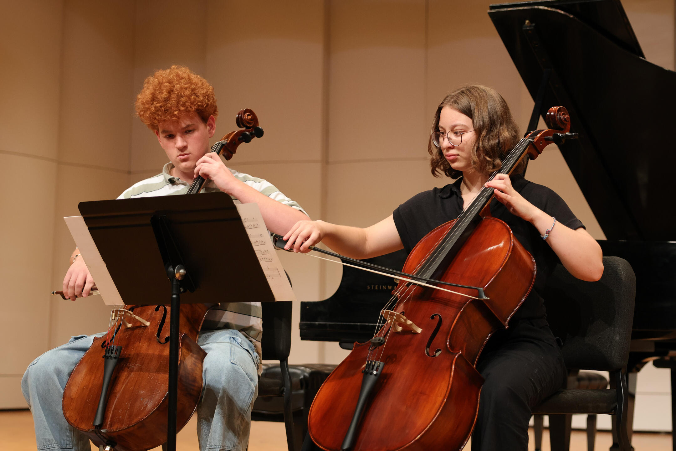 Cello Duo in Performance